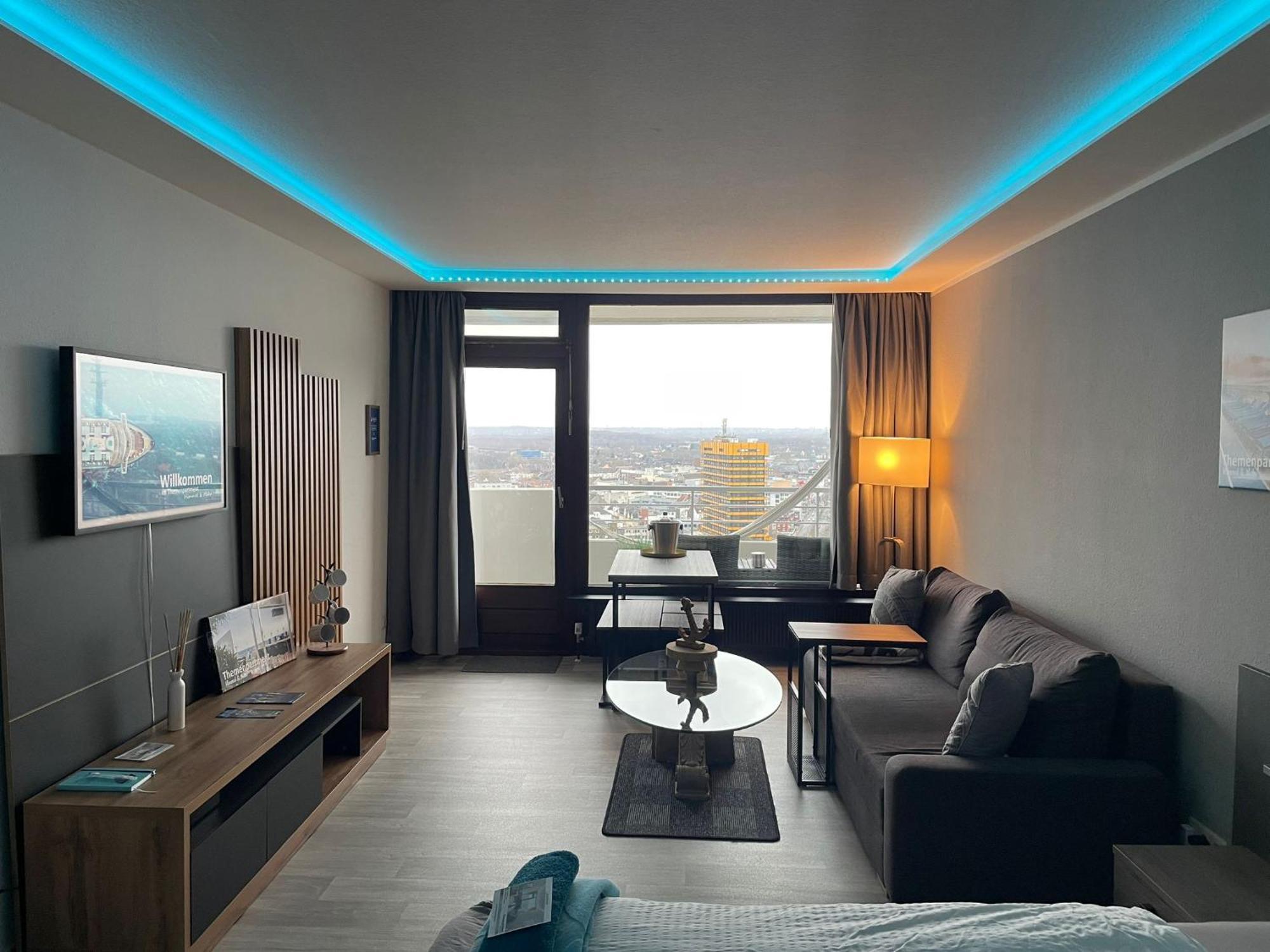 شقة Themenpartment Himmel Und Mehr Penthouse غيلسنكيرشن المظهر الخارجي الصورة