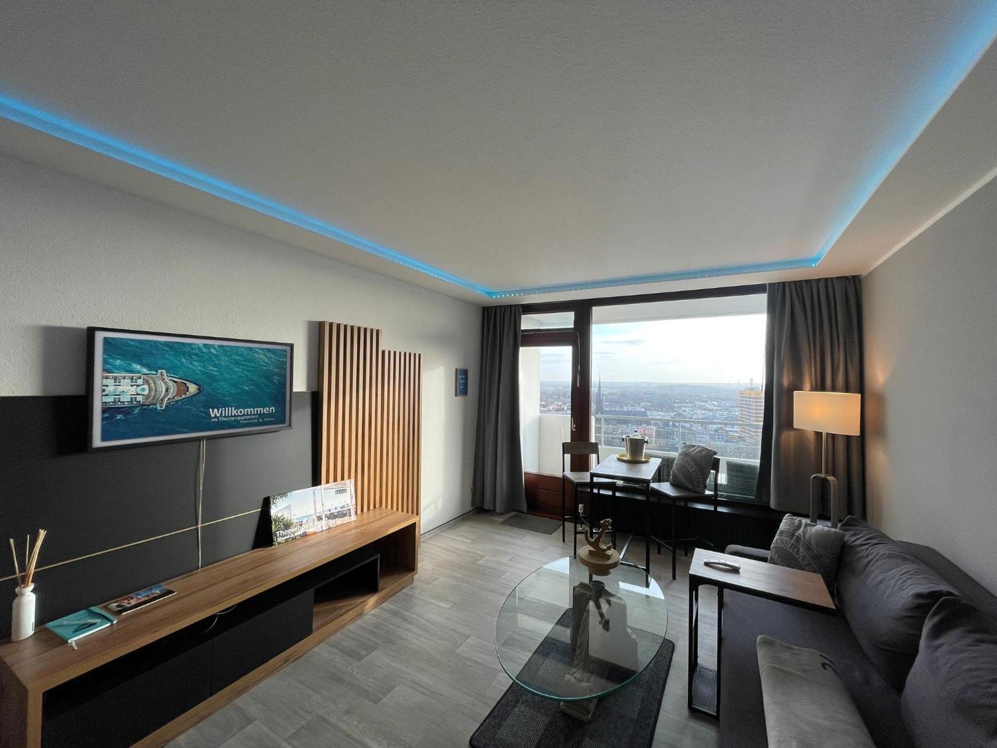 شقة Themenpartment Himmel Und Mehr Penthouse غيلسنكيرشن المظهر الخارجي الصورة