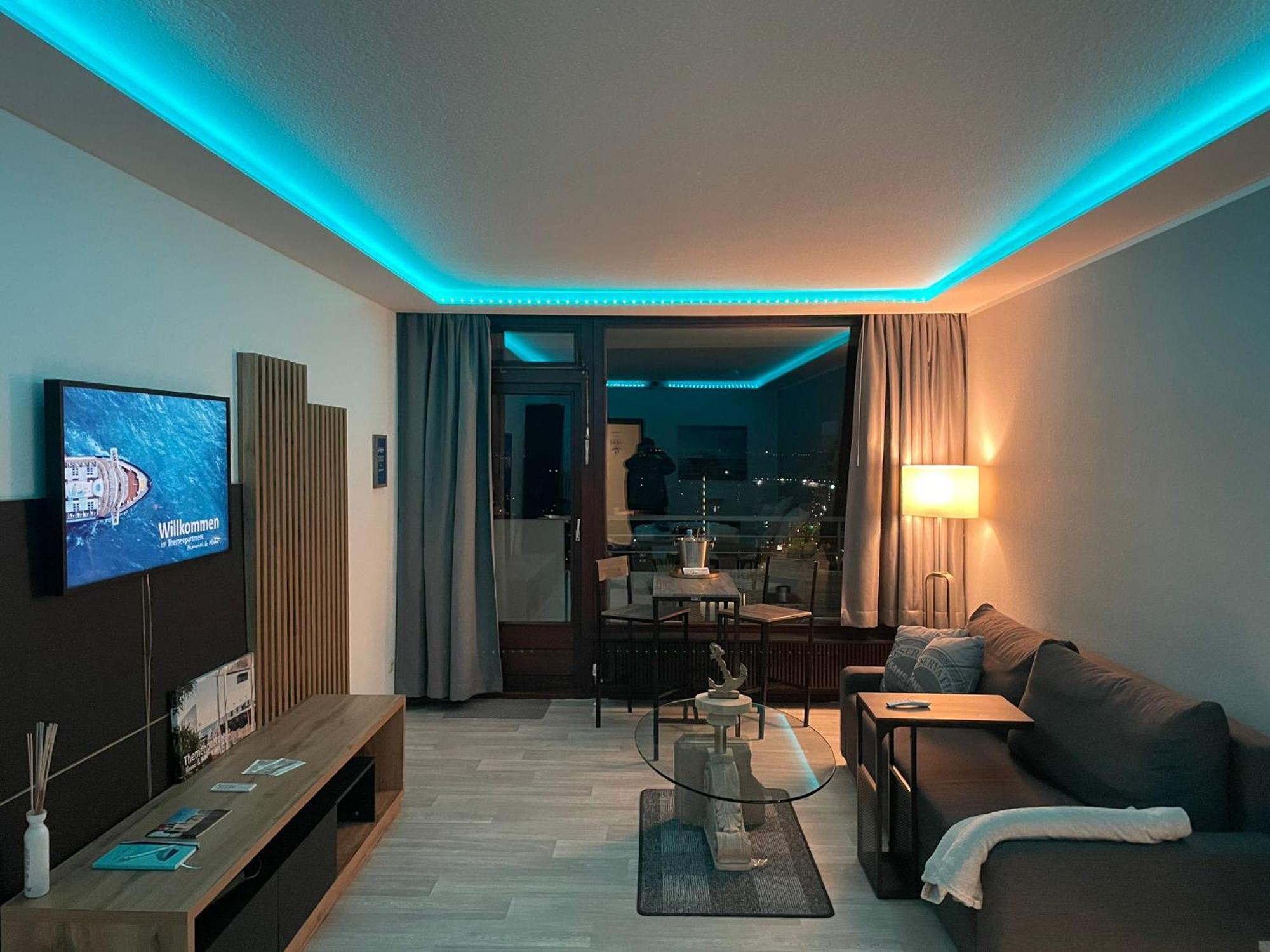 شقة Themenpartment Himmel Und Mehr Penthouse غيلسنكيرشن المظهر الخارجي الصورة
