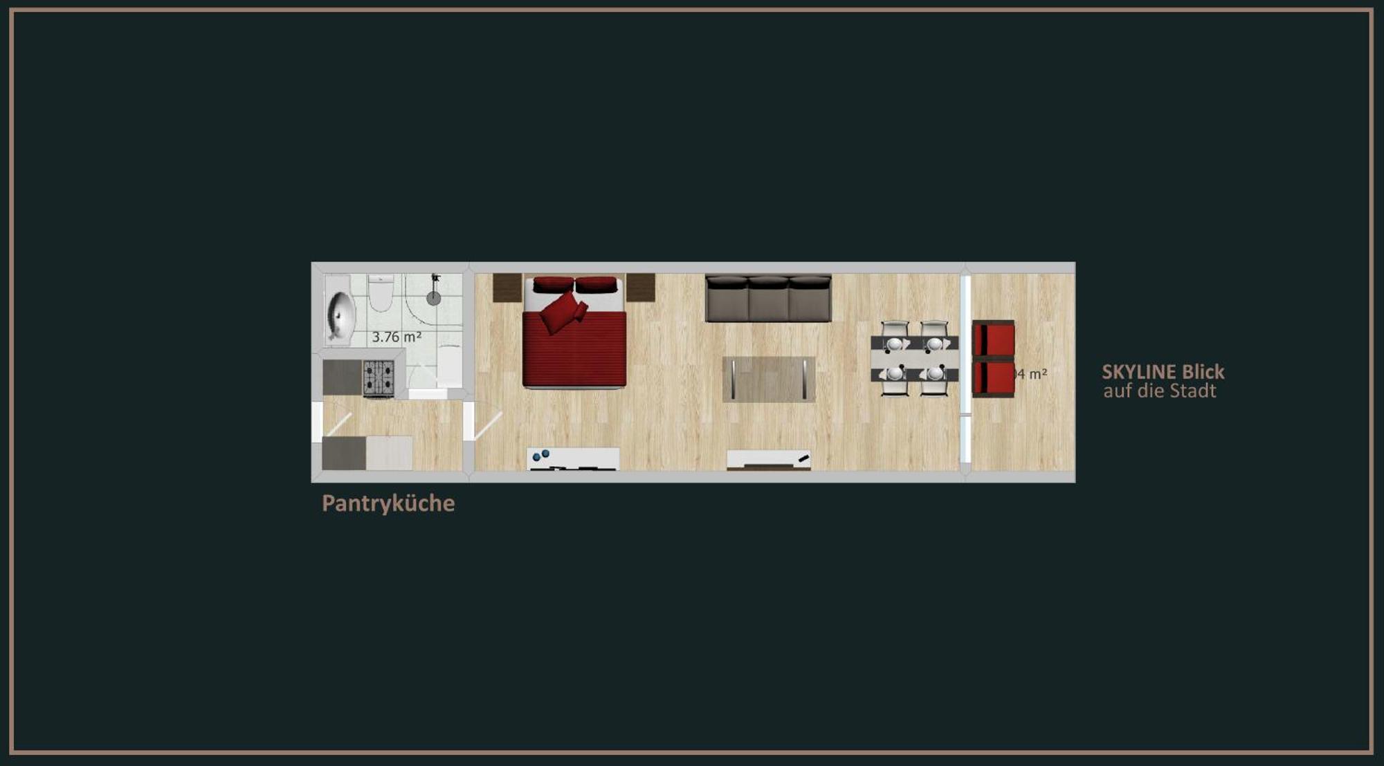 شقة Themenpartment Himmel Und Mehr Penthouse غيلسنكيرشن المظهر الخارجي الصورة